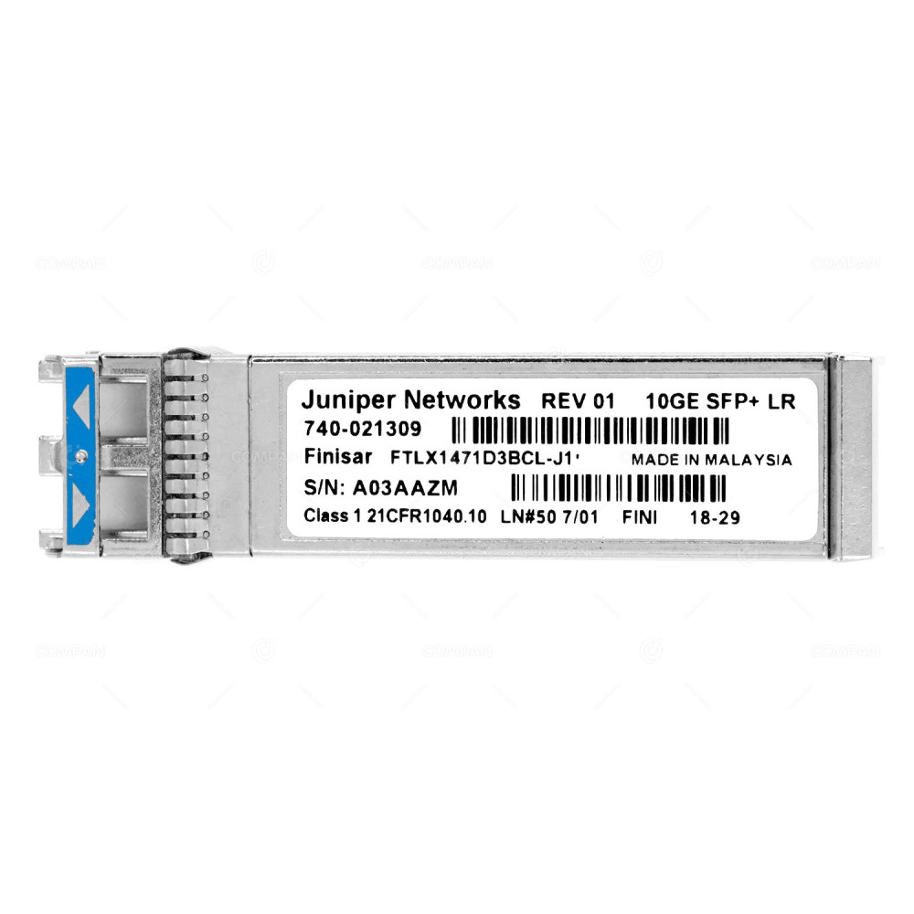 740-021309  JUNIPER 10GB SFP+ LR 10KM 1310NM OPTICAL LONG RANGE TRANSCEIVER